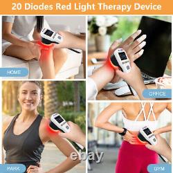 Pain Relief Cold Laser Therapy Device LLLT Red Light Treatment 650nm 808nm 880mW