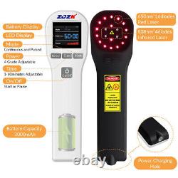 Pain Relief Cold Laser Therapy Device LLLT Red Light Treatment 650nm 808nm 880mW
