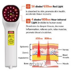 Pain Relief Soft Laser Therapy Device LLLT Red Light Treatment 880mW 650nm+808nm