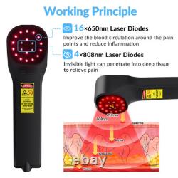 Pet Heat Laser Therapy Dogs Laser Light for Acupuncture Shoulder Neuropathy