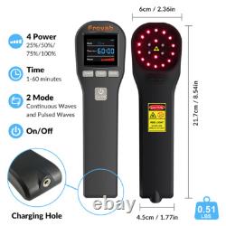 Pet Heat Laser Therapy Dogs Laser Light for Acupuncture Shoulder Neuropathy