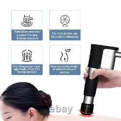 Pneumatic ED Shockwave Therapy Machine Pain Relief Removal ED Spa Gym Home Use
