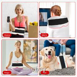 Portable 24W Heating Pad for Back Pain Relief Body Wrap Belt Red Light Therapy