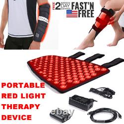 Portable Infrared Red Light Therapy Legs Wrap Pad Calf Joint Arm Pain Relief