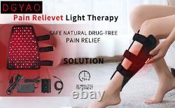 Portable Infrared Red Light Therapy Legs Wrap Pad Calf Joint Arm Pain Relief