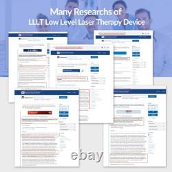 Portable LLLT Laser Therapy Device 660/810/980nm for Humans Animals Pain Relief