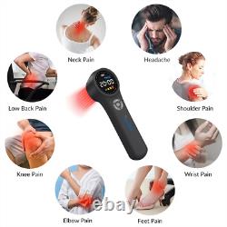 Portable Laser Therapy Machine for Pain Relief Wound Healing 660nm 810nm 980nm