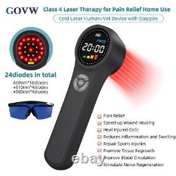 Portable Laser Treatment Cold Laser Therapy Device for Pain Relief Wound Healing