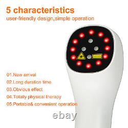 Powerful 4x808nm Pain Relief Cold Laser Therapy device HUMAN/Vet Pain Relief