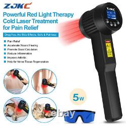 Powerful 5With5000mW Low Level Laser Light Therapy for Chronic Acute Pain Relief