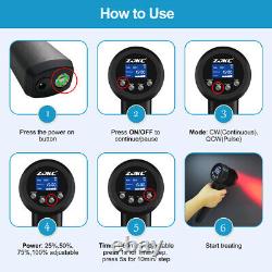 Powerful 5With5000mW Low Level Laser Light Therapy for Chronic Acute Pain Relief