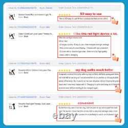 Powerful 5With5000mW Low Level Laser Light Therapy for Chronic Acute Pain Relief