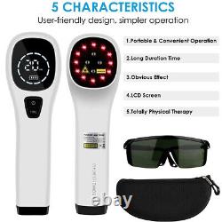 Powerful Newest 650+808nmPain Relief Cold Laser Therapy, Portable Handheld Device