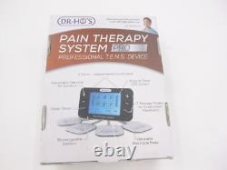 Pro DR-HO'S Pain Therapy System Massager Muscle Stimulator Body Relief Unit Pads