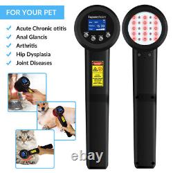 Professional Cold Laser Human Vet Device 808nm15+650nm10 with LED 8000mW