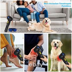 Professional Cold Laser Human Vet Device 808nm15+650nm10 with LED 8000mW
