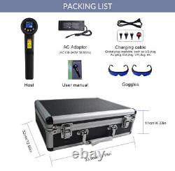 Professional Cold Laser Human Vet Device 808nm15+650nm10 with LED 8000mW