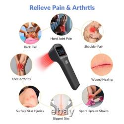 Professional Cold Laser Therapy Device for Chronic Joint Pain Relief 808nm+650nm