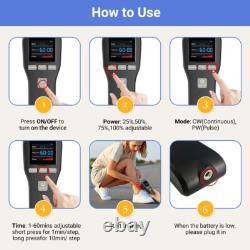 Professional Cold Laser Therapy Device for Chronic Joint Pain Relief 808nm+650nm