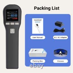 Professional Cold Laser Therapy Device for Chronic Joint Pain Relief 808nm+650nm