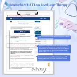 Professional Cold Laser Therapy Device for Chronic Joint Pain Relief 808nm+650nm