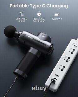 RENPHO Pro Thermacool Massage Gun Electric Handheld Deep Tissue Massager Gun