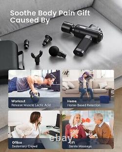 RENPHO Pro Thermacool Massage Gun Electric Handheld Deep Tissue Massager Gun