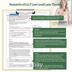 Red 1760mW Class 4 Laser Therapy Device Pain Relief with Infrared Light Machines