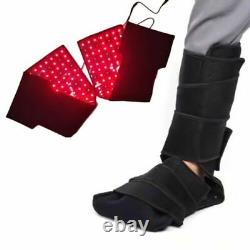 Red Light 660 & 850nm Infrared Therapy Leg Belt Knee Foot Wrap for Pain Relief