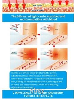 Red Light Infrared Light Therapy for Body Wrap Weight Loss