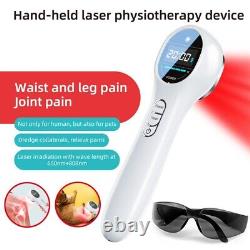 Red Light Infrared Physiotherapy Instrument Cold Laser Therapy Pain Relief LLLT