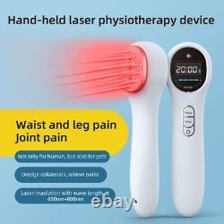 Red Light Infrared Physiotherapy Instrument Cold Laser Therapy Pain Relief LLLT