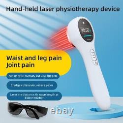 Red Light Infrared Physiotherapy Instrument Cold Laser Therapy Pain Relief LLLT