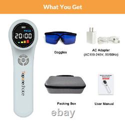 Red Light Therapy At Home for Pain 980nm+810nm+660nm Repair Sports Injuries 10Hz