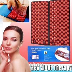 Red Light Therapy Back Belly Muscle Pain Relief Waist LED Near Infrared Heating