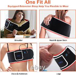 Red Light Therapy Belt w 10000mAh Power Bank Near Infrared Light for Pain Relief