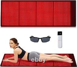 Red Light Therapy Body 67x 24 Infrared Light Therapy Pad for Body Pain Relief
