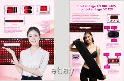 Red Light Therapy Body Device Belt, Infrared Light Therapy for Muscle Pain Relief