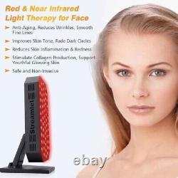 Red Light Therapy Device for Face, Body, Dual Chip Clinical 60 LED Combo 660nm 8