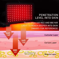 Red Light Therapy For Pain Relief Waist Belt With Vibration Massager