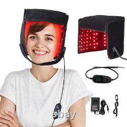 Red Light Therapy Hat 660nm Red & 850nm Near Infrared LED Light Therapy Cap