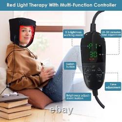Red Light Therapy Hat 660nm Red & 850nm Near Infrared LED Light Therapy Cap