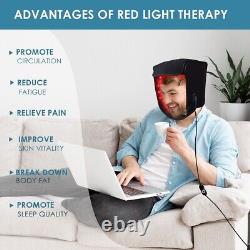 Red Light Therapy Hat 660nm Red & 850nm Near Infrared LED Light Therapy Cap