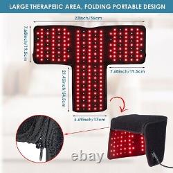 Red Light Therapy Hat 660nm Red & 850nm Near Infrared LED Light Therapy Cap