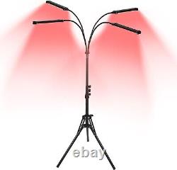 Red Light Therapy Lamp LED Infrared Panel Device 660nm&850nm Adjust Floor Stand