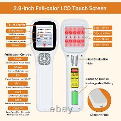 Red Light Therapy Large Touch Screen Fourwave Cold Laser Therapy for Pain Relief