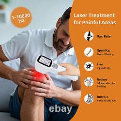 Red Light Therapy Large Touch Screen Fourwave Cold Laser Therapy for Pain Relief