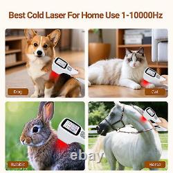 Red Light Therapy Large Touch Screen Fourwave Cold Laser Therapy for Pain Relief