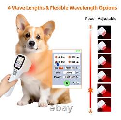 Red Light Therapy Large Touch Screen Fourwave Cold Laser Therapy for Pain Relief