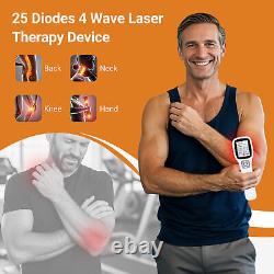 Red Light Therapy Large Touch Screen Fourwave Cold Laser Therapy for Pain Relief